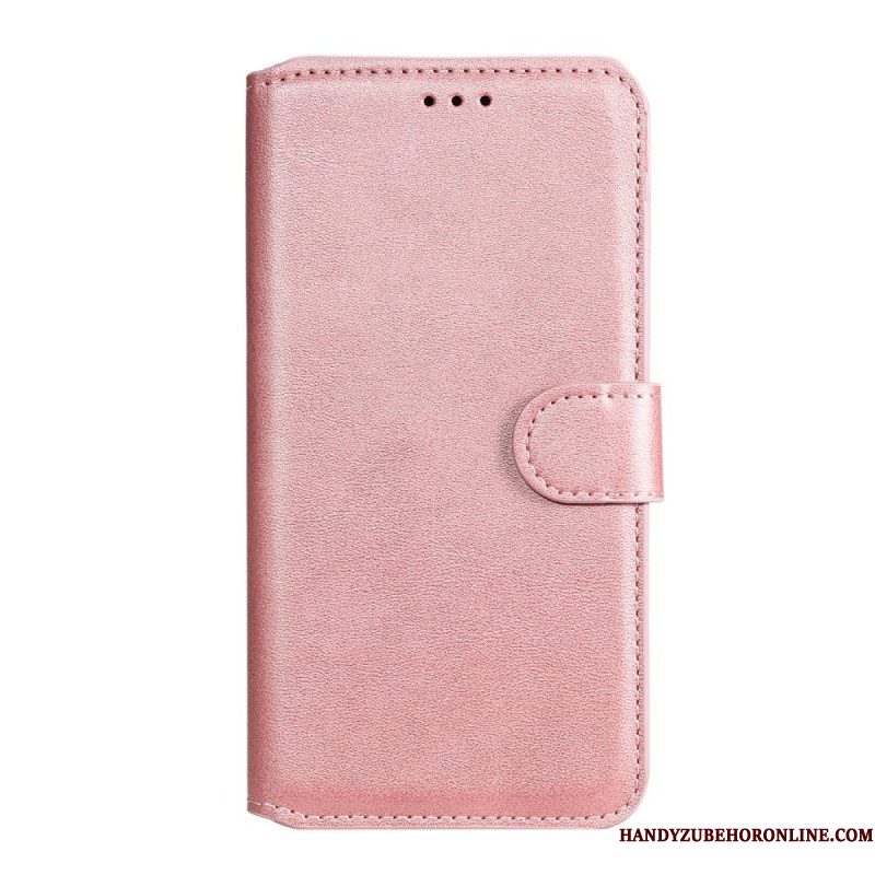 Folio-hoesje voor Samsung Galaxy M32 Klassiek