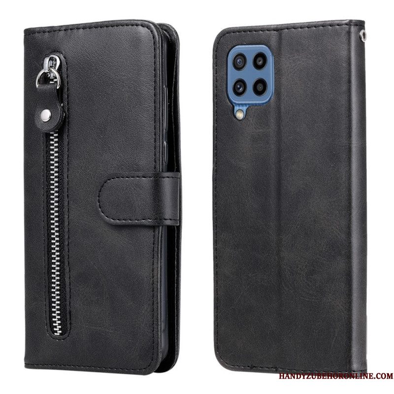 Folio-hoesje voor Samsung Galaxy M32 Portemonnee