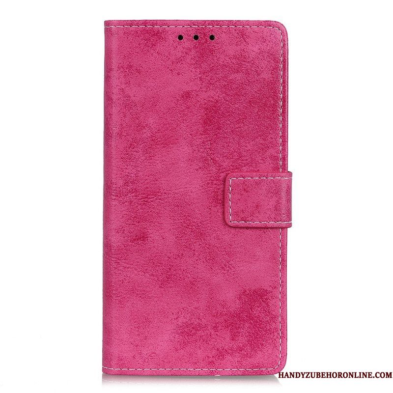 Folio-hoesje voor Samsung Galaxy M32 Vintage Kunstleer