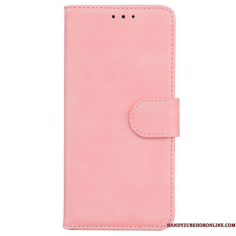 Folio-hoesje voor Samsung Galaxy M33 5G Kunstleer Effen