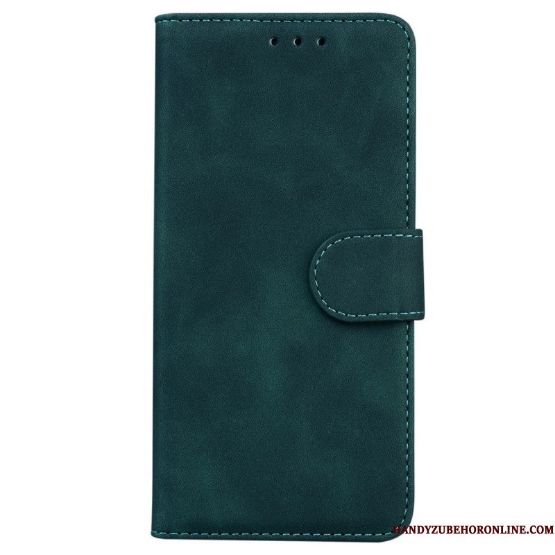 Folio-hoesje voor Samsung Galaxy M33 5G Kunstleer Effen