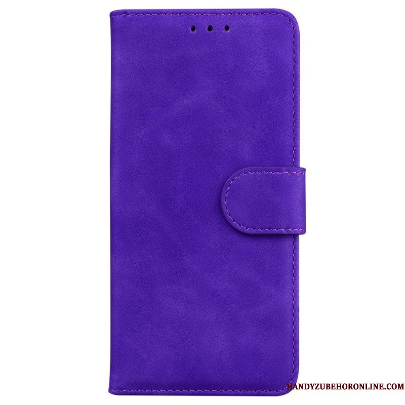 Folio-hoesje voor Samsung Galaxy M33 5G Kunstleer Effen