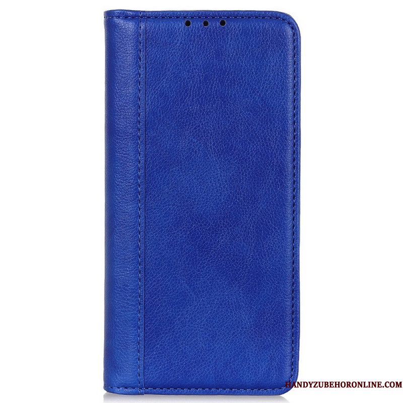 Folio-hoesje voor Samsung Galaxy M33 5G Litchi Splitleer