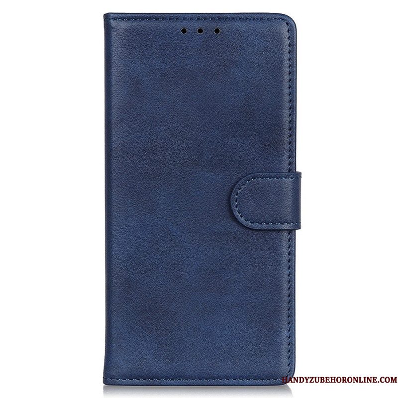 Folio-hoesje voor Samsung Galaxy M33 5G Mat Kunstleer