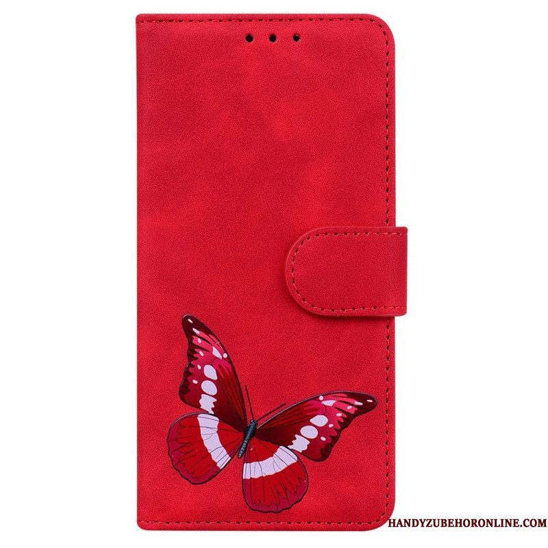 Folio-hoesje voor Samsung Galaxy M33 5G Vlinder