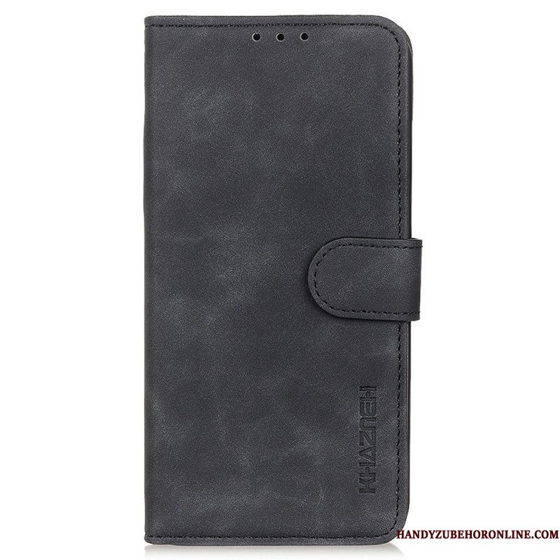 Folio-hoesje voor Samsung Galaxy M53 5G Khazneh Vintage Leereffect