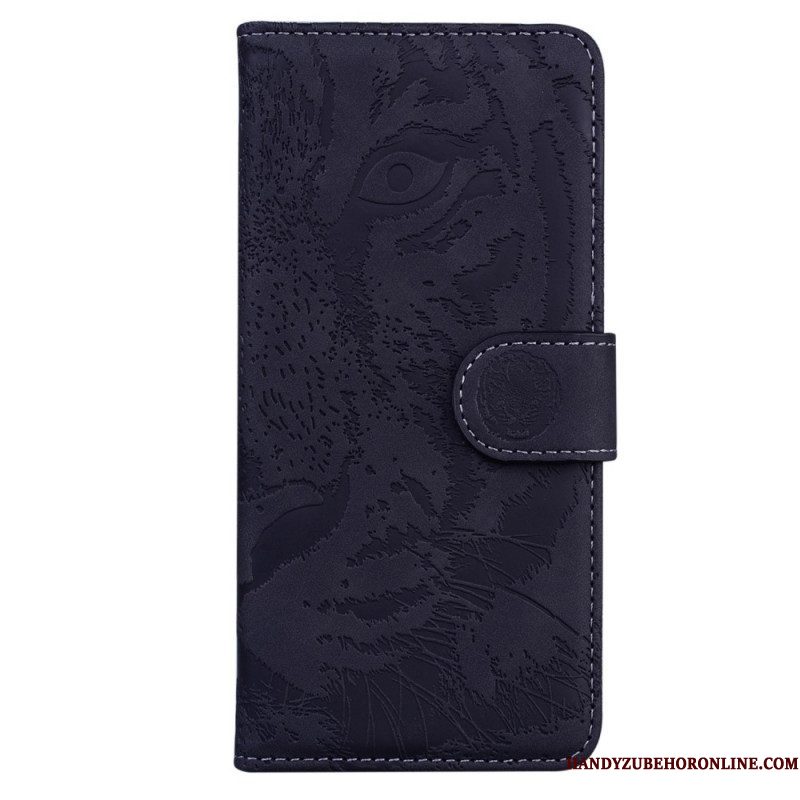 Folio-hoesje voor Samsung Galaxy M53 5G Tijger Print