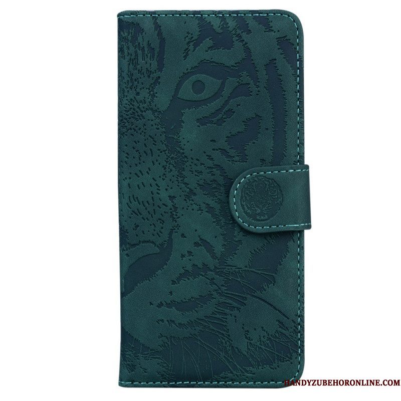 Folio-hoesje voor Samsung Galaxy M53 5G Tijger Print