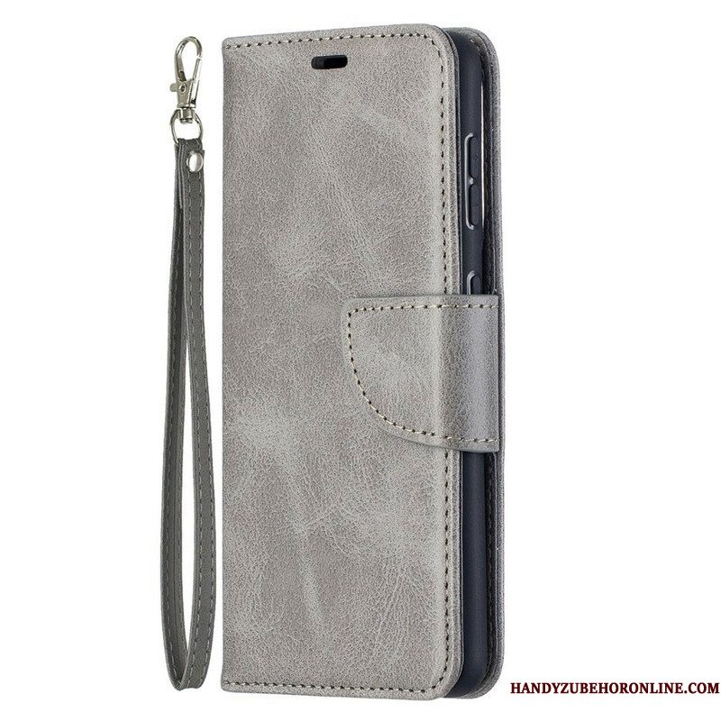 Folio-hoesje voor Samsung Galaxy S21 5G Flip Case Gladde Flap Schuin