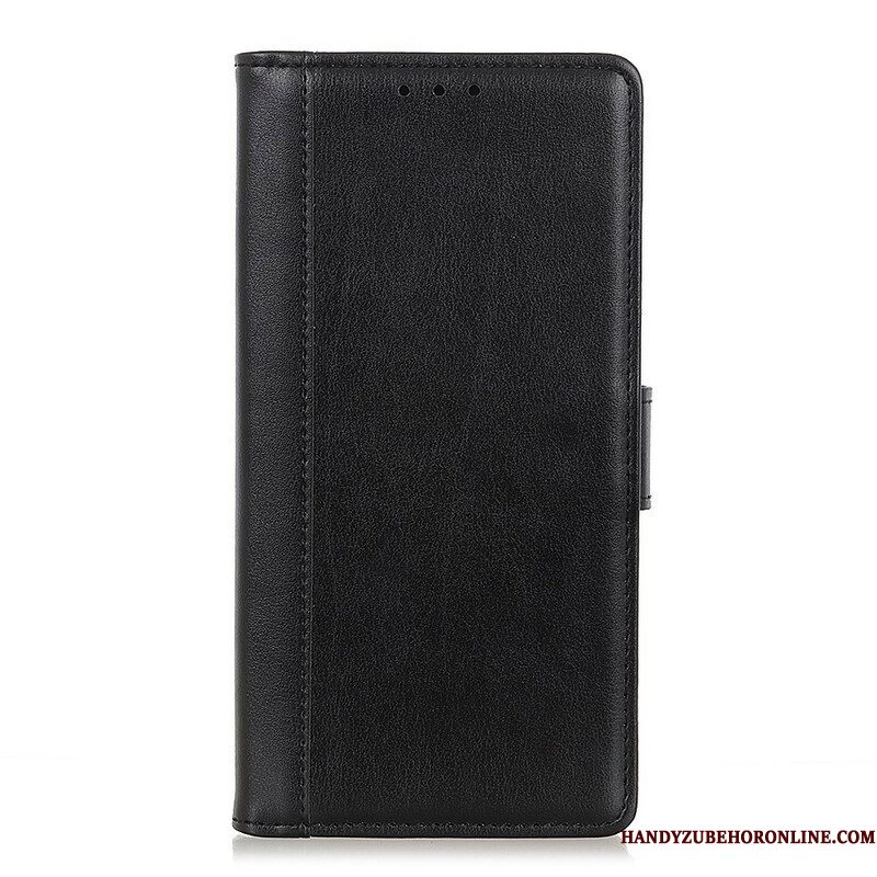 Folio-hoesje voor Samsung Galaxy S21 5G Stijl Leer Elegantie