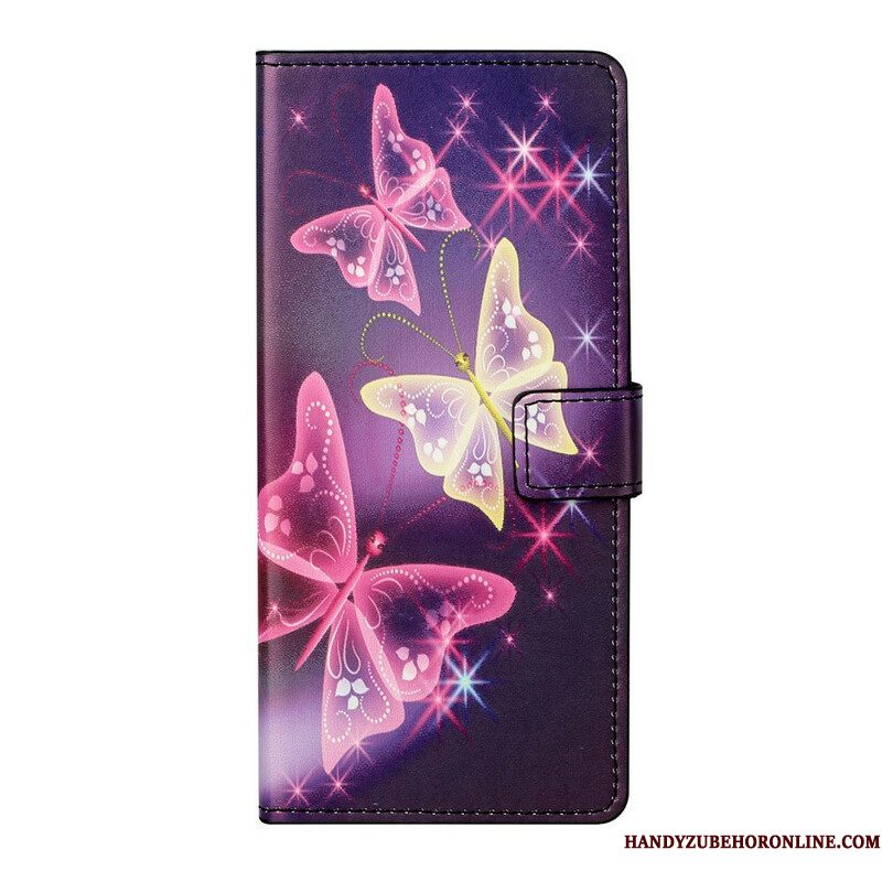 Folio-hoesje voor Samsung Galaxy S21 5G Vlinders