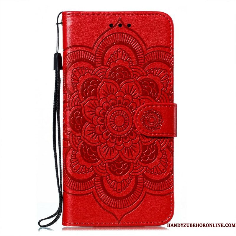 Folio-hoesje voor Samsung Galaxy S21 FE Volledige Mandala