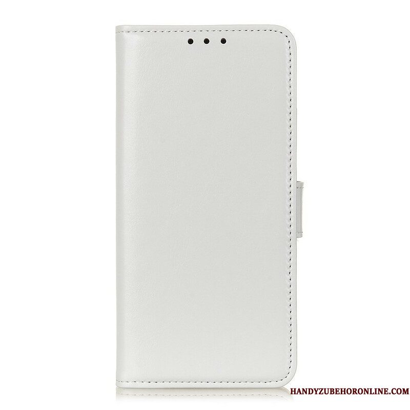Folio-hoesje voor Samsung Galaxy S21 Plus 5G Finesse Van Kunstleer