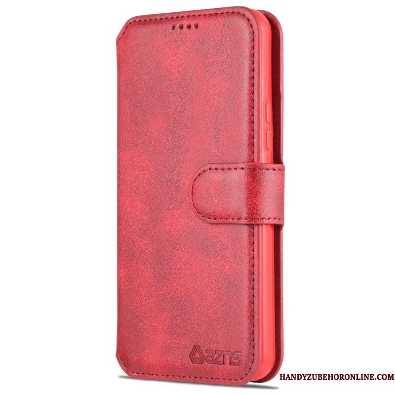 Folio-hoesje voor Samsung Galaxy S22 5G Azns Retro