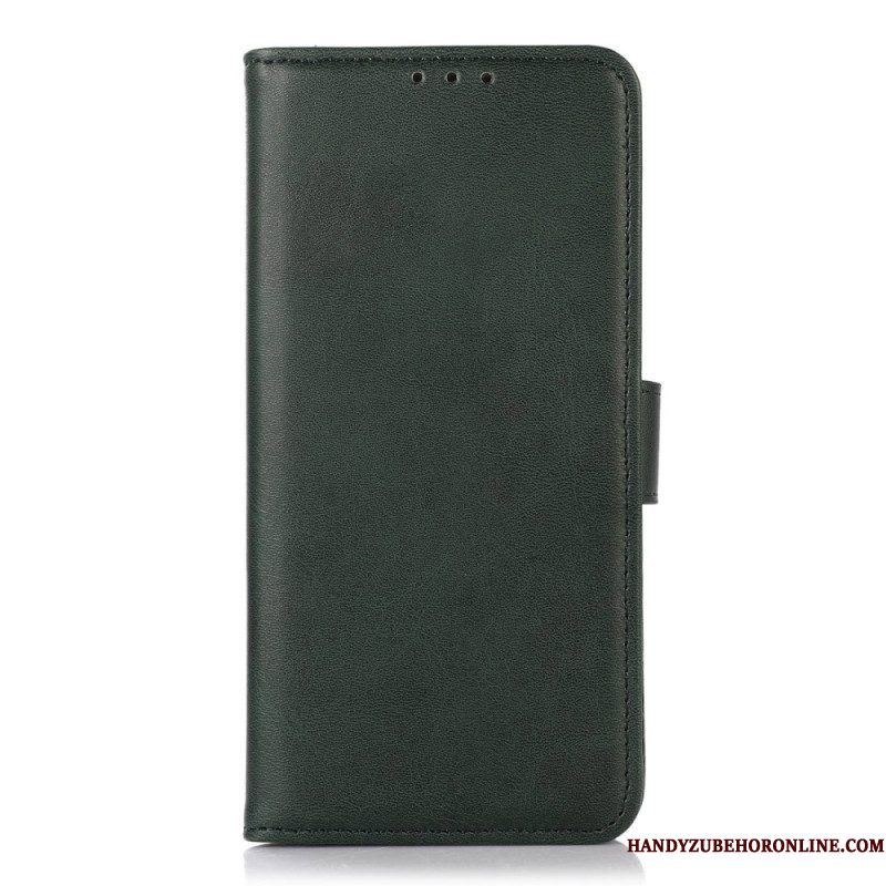 Folio-hoesje voor Samsung Galaxy S23 5G Leren Styling