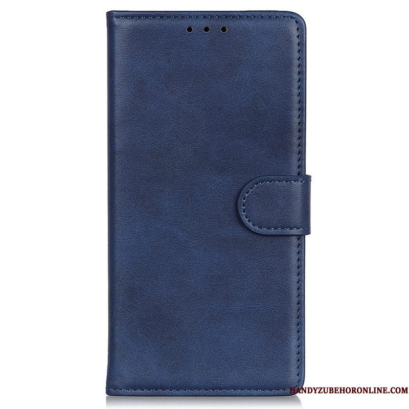 Folio-hoesje voor Samsung Galaxy S23 5G Mat Kunstleer