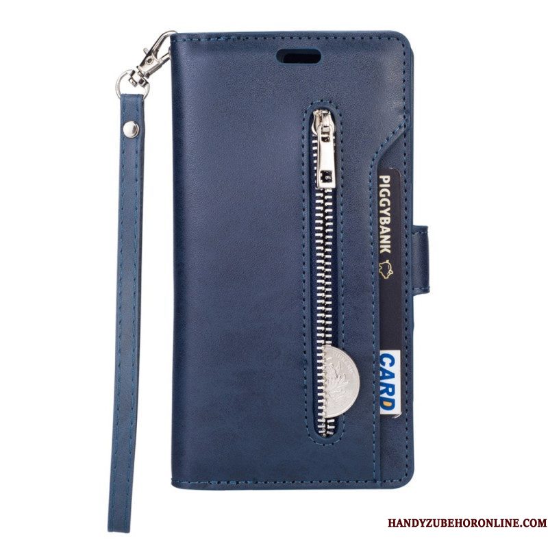 Folio-hoesje voor Samsung Galaxy S23 5G Met Ketting Lanyard Portemonnee