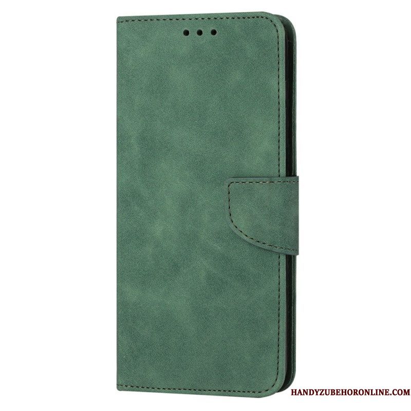 Folio-hoesje voor Samsung Galaxy S23 Plus 5G Vintage Lederen Stijl