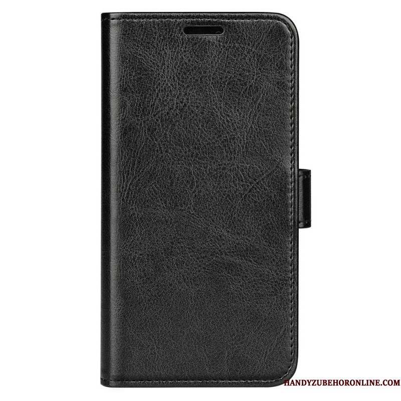 Folio-hoesje voor Samsung Galaxy S23 Ultra 5G Vintage Leereffect