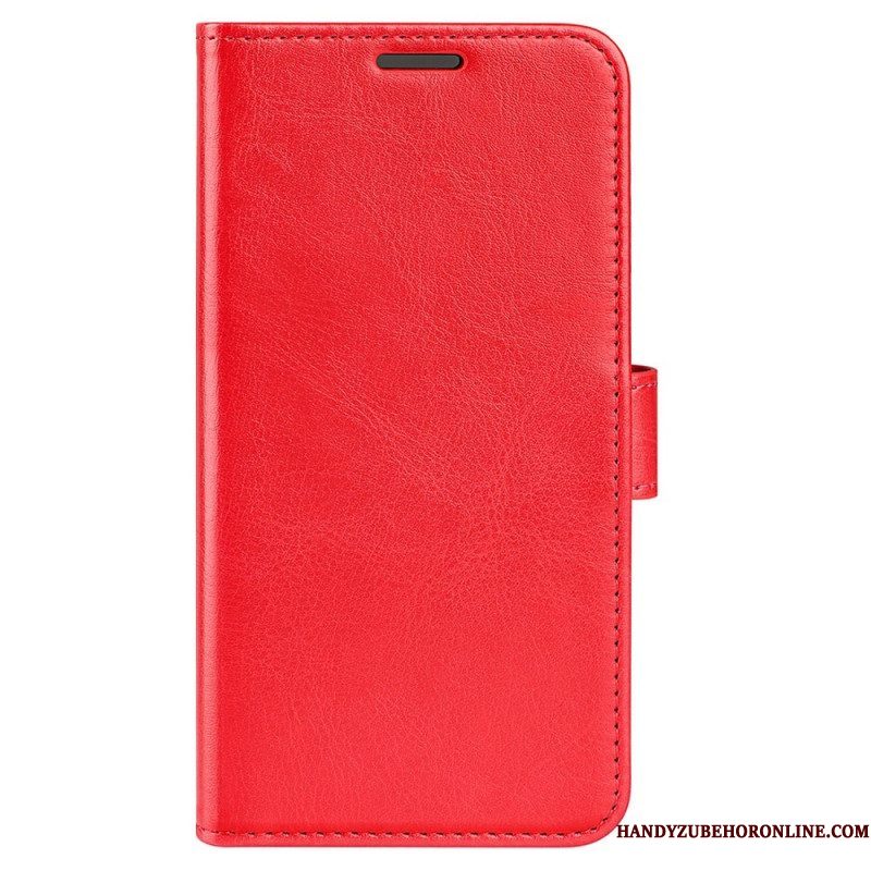 Folio-hoesje voor Samsung Galaxy S23 Ultra 5G Vintage Leereffect