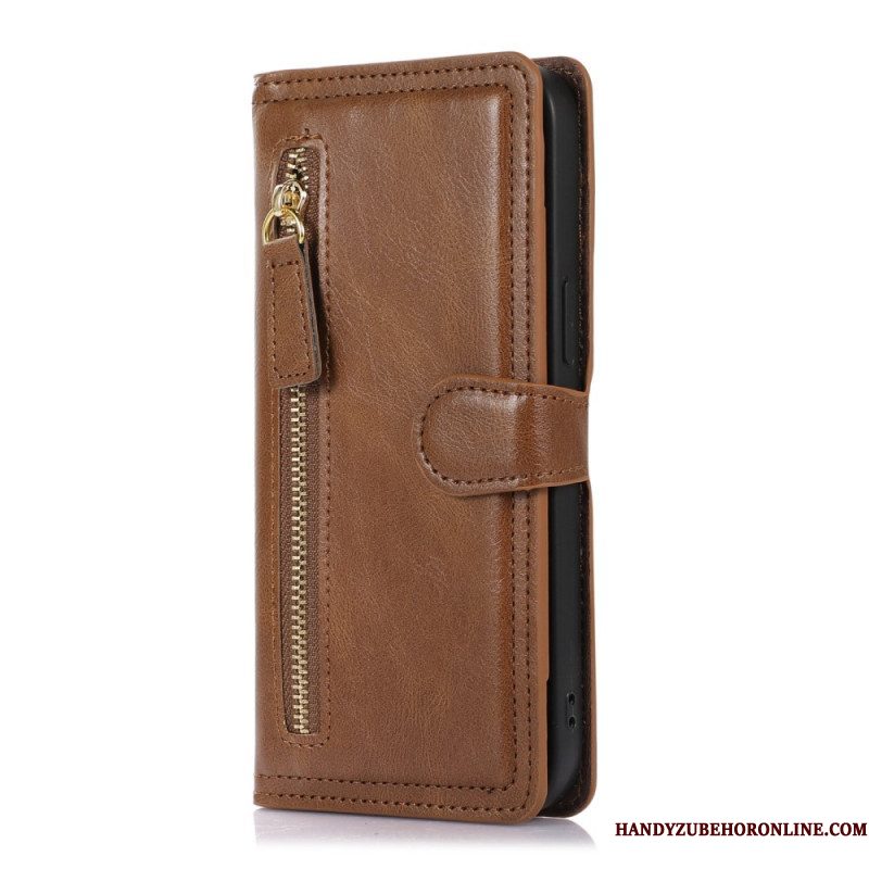 Folio-hoesje voor Samsung Galaxy S23 Ultra 5G Vintage Portemonnee