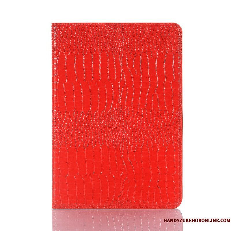 Folio-hoesje voor Samsung Galaxy Tab S8 Plus / Tab S7 Plus Krokodillenhuid-effect