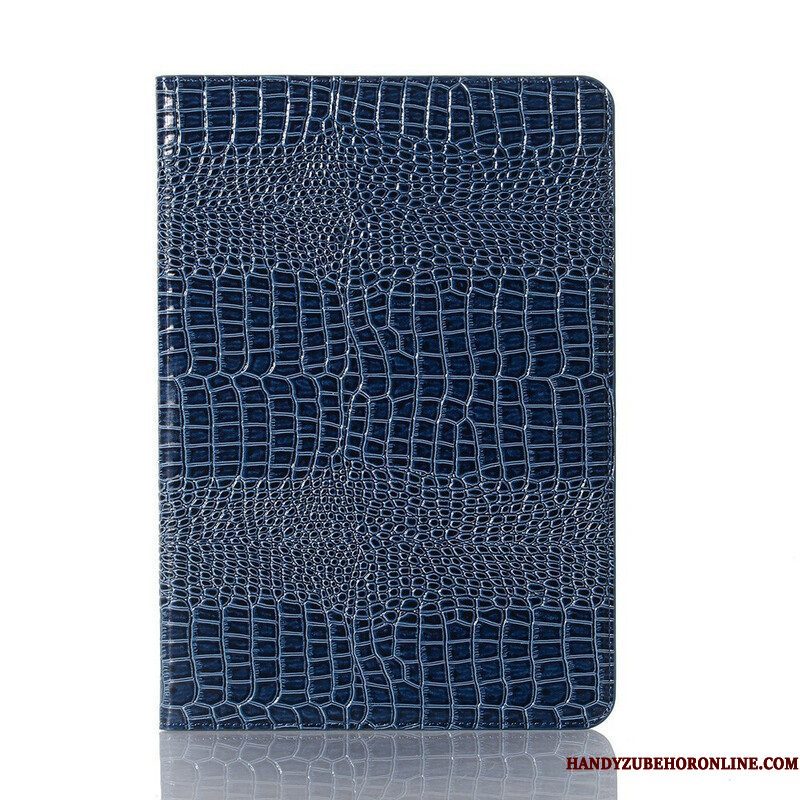 Folio-hoesje voor Samsung Galaxy Tab S8 Plus / Tab S7 Plus Krokodillenhuid-effect