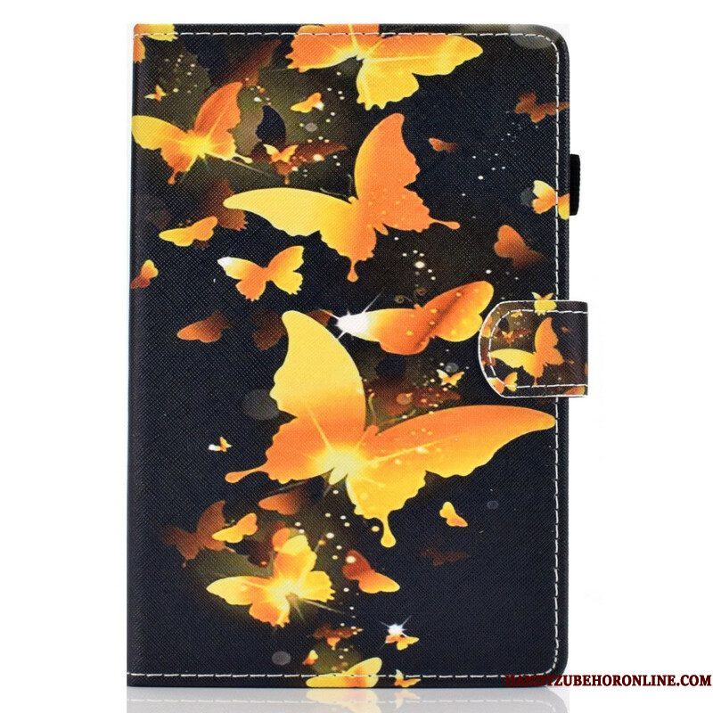 Folio-hoesje voor Samsung Galaxy Tab S8 / Tab S7 Unieke Vlinders