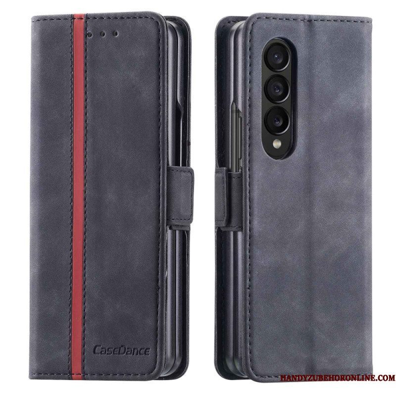 Folio-hoesje voor Samsung Galaxy Z Fold 4 Casedance Serie Waltz 001