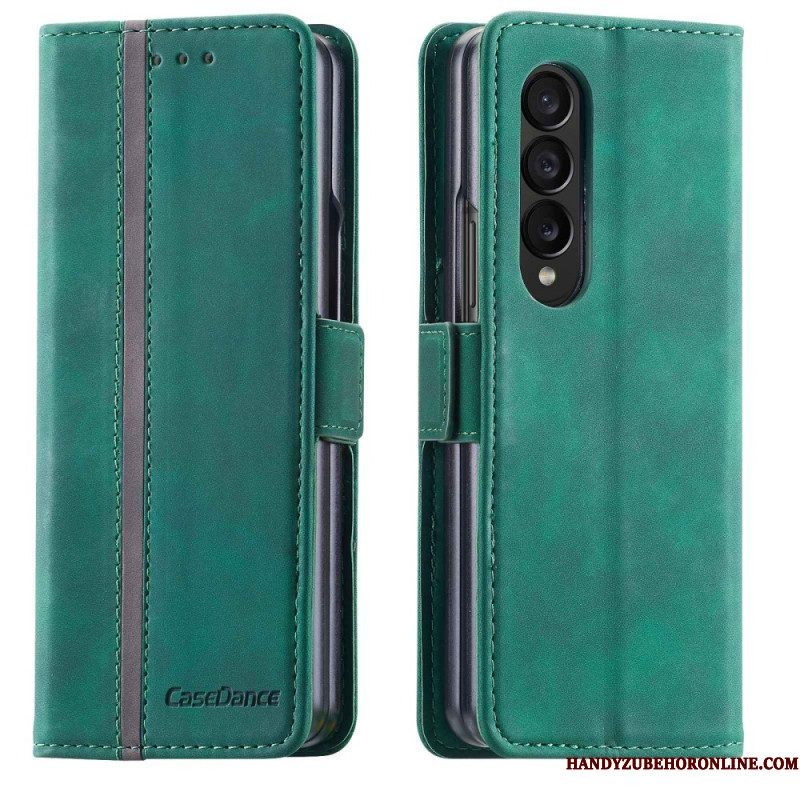 Folio-hoesje voor Samsung Galaxy Z Fold 4 Casedance Serie Waltz 001