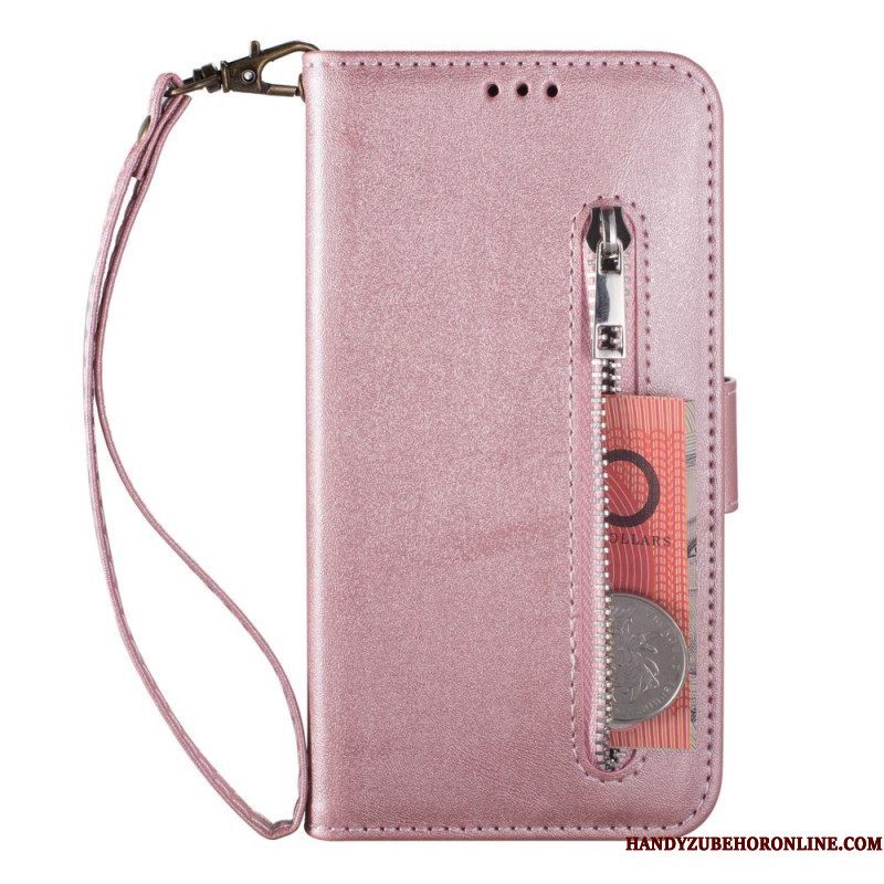 Folio-hoesje voor Samsung Galaxy Z Fold 4 Met Ketting Glamour Met Bandjes