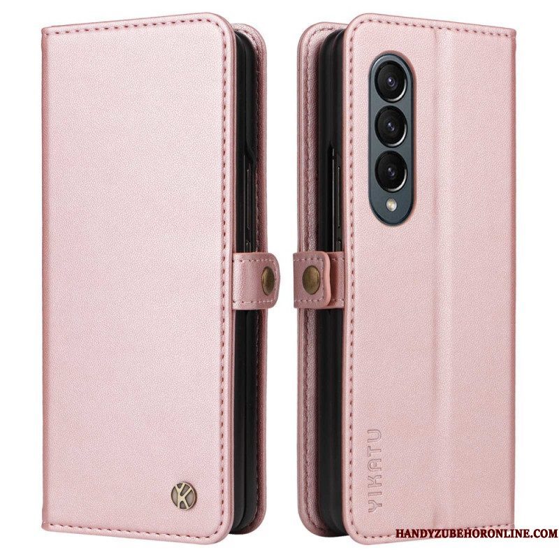 Folio-hoesje voor Samsung Galaxy Z Fold 4 Yikatu Yk-001