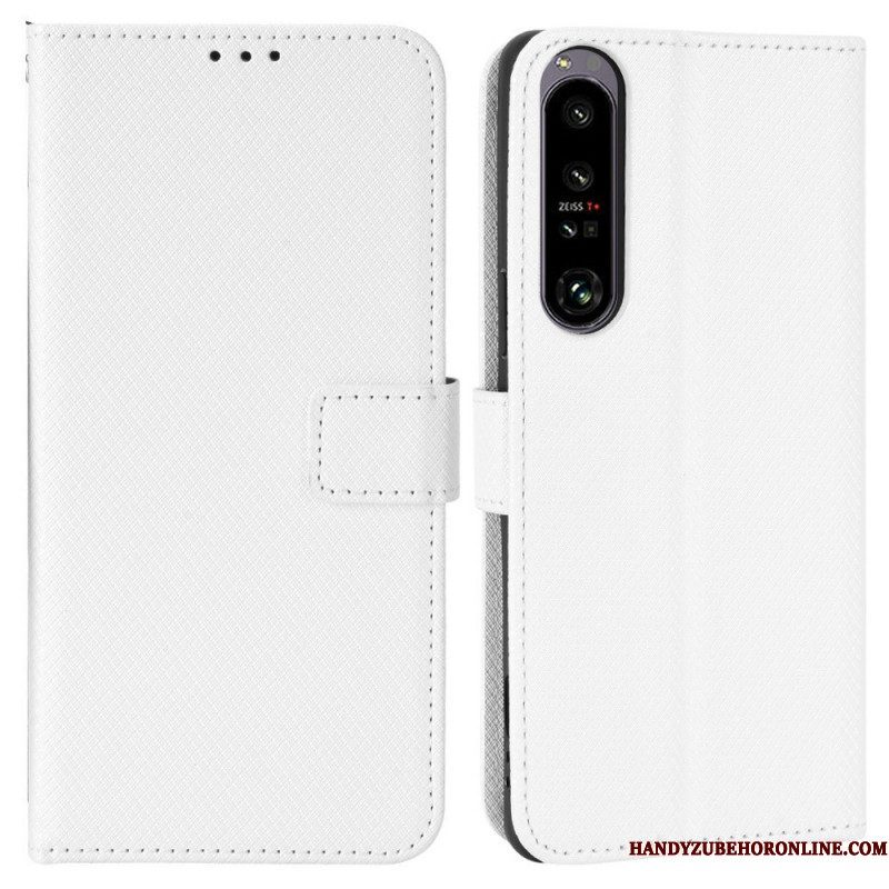 Folio-hoesje voor Sony Xperia 1 IV Gestyled Met Riem