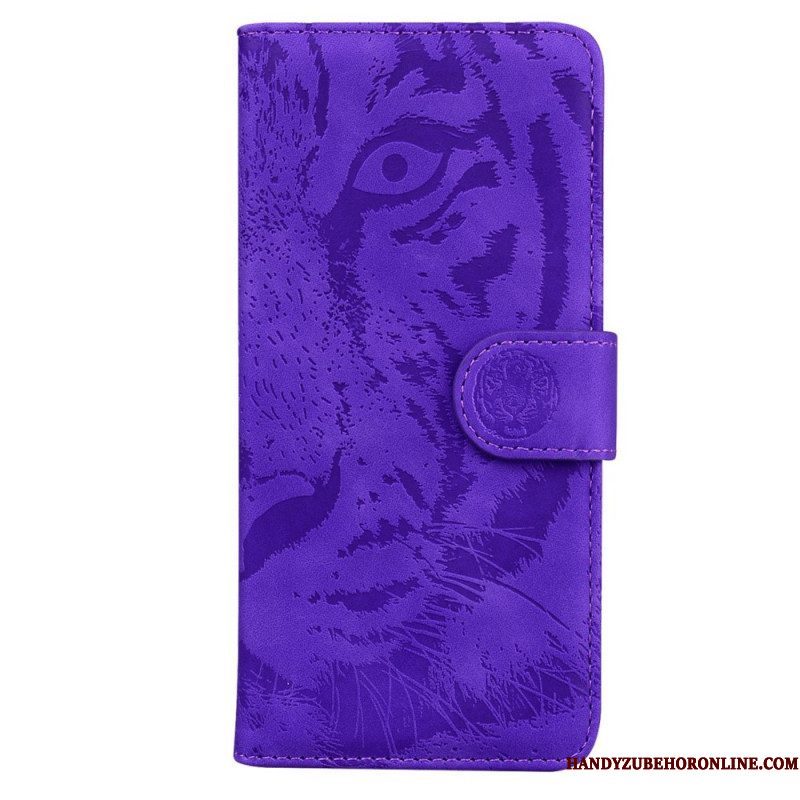 Folio-hoesje voor Sony Xperia 1 IV Tijger Print