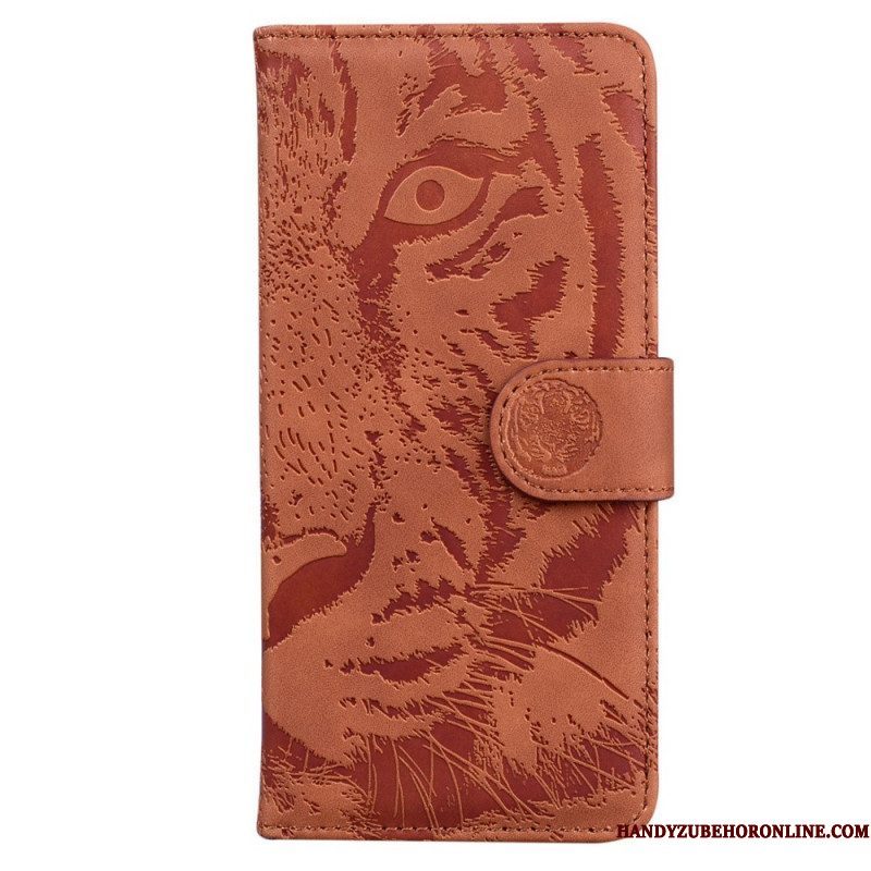 Folio-hoesje voor Sony Xperia 1 IV Tijger Print