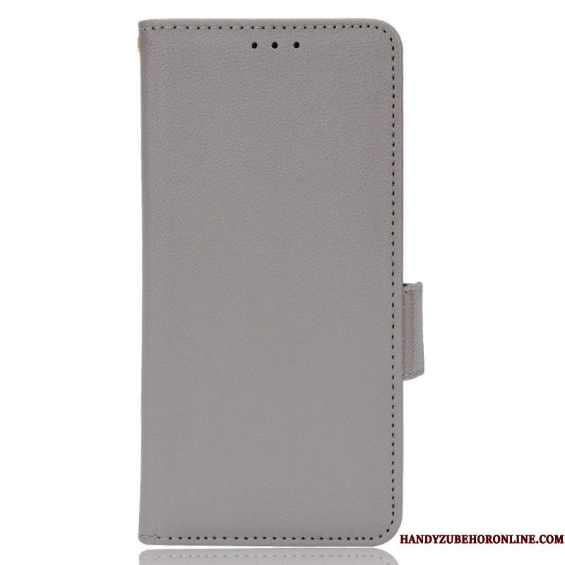 Folio-hoesje voor Sony Xperia 10 IV Finesse Dubbele Sluiting