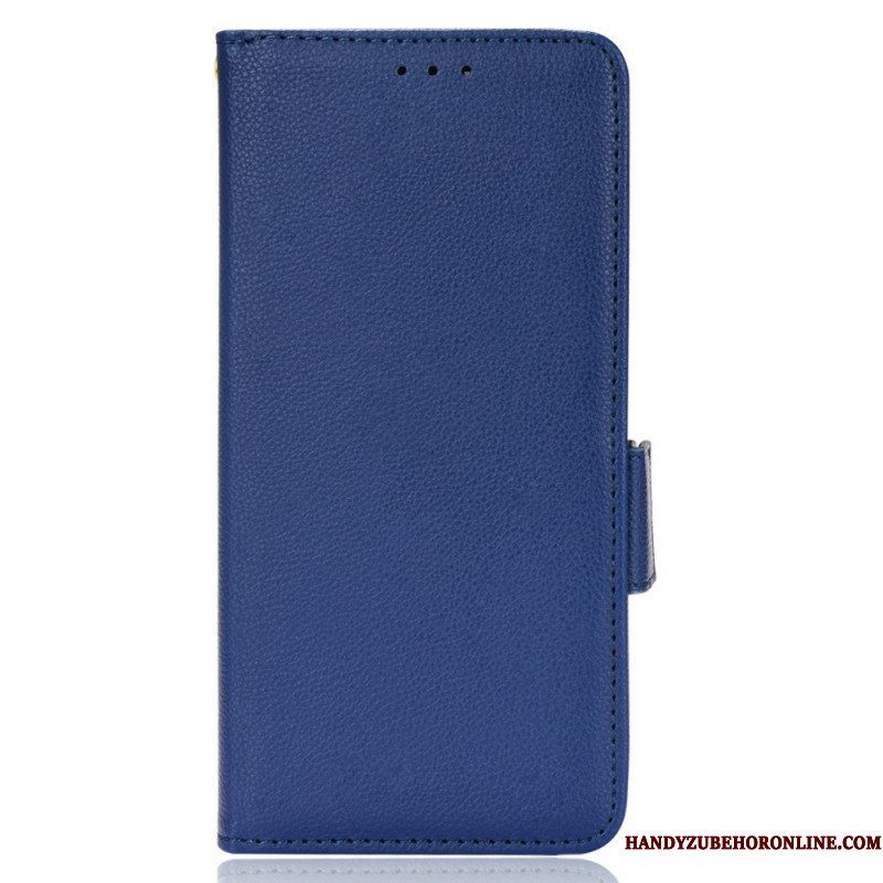 Folio-hoesje voor Sony Xperia 10 IV Finesse Dubbele Sluiting