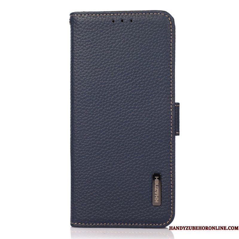 Folio-hoesje voor Sony Xperia 10 IV Lychee Leer Khazneh Rfid