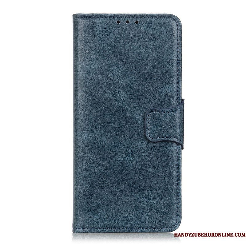 Folio-hoesje voor Sony Xperia 10 IV Stijl Lederen Gesp Omkeerbaar