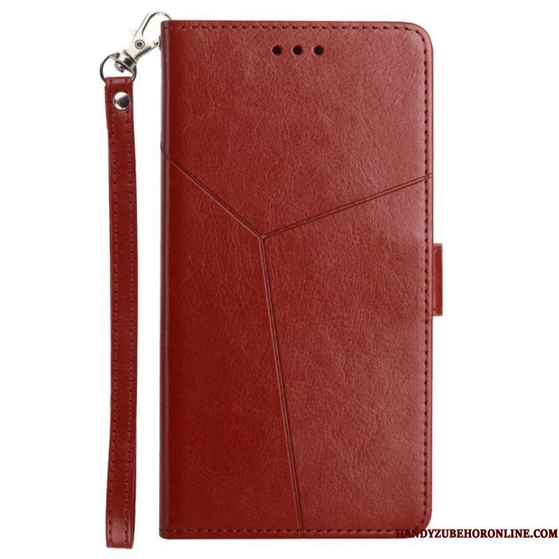 Folio-hoesje voor Sony Xperia Pro-I Stijl Leer Geo Y Design