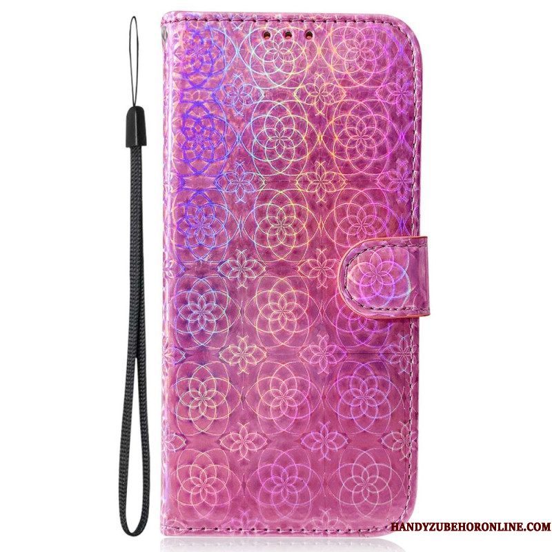 Folio-hoesje voor Xiaomi 12 / 12X Disco-stijl