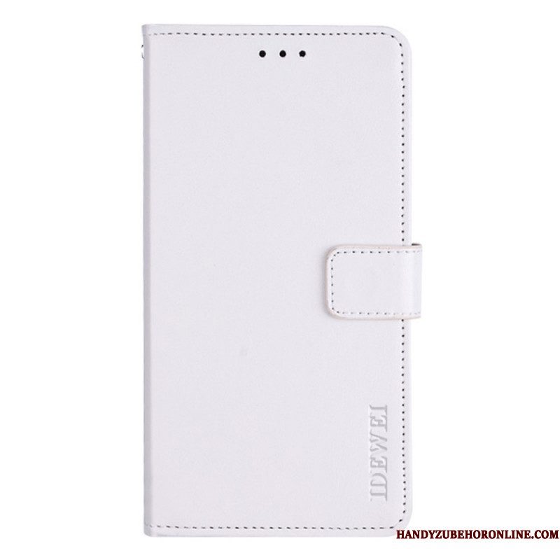 Folio-hoesje voor Xiaomi 12 / 12X Imitatieleer Idewei