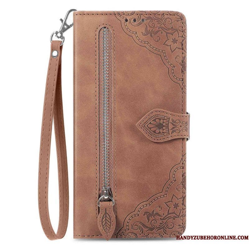 Folio-hoesje voor Xiaomi 12T / 12T Pro Bloemen Voorvak