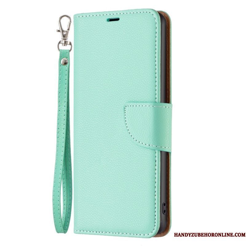 Folio-hoesje voor Xiaomi 13 Lychee Schuine Sluiting