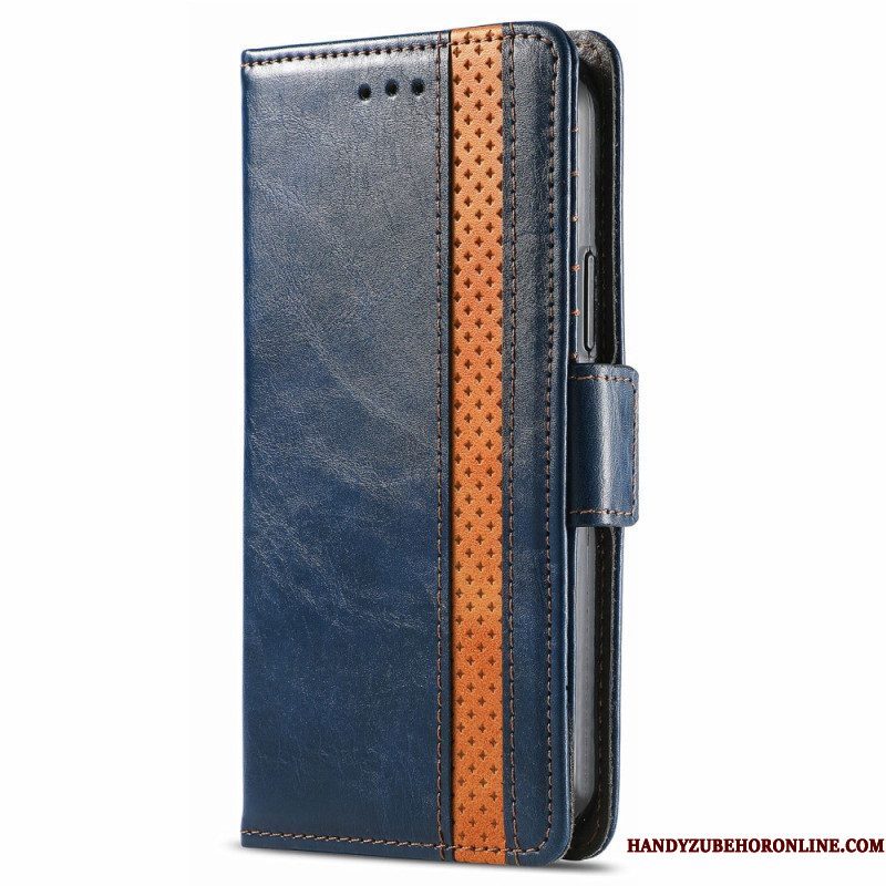 Folio-hoesje voor Xiaomi 13 Tweekleurige Dubbele Sluiting