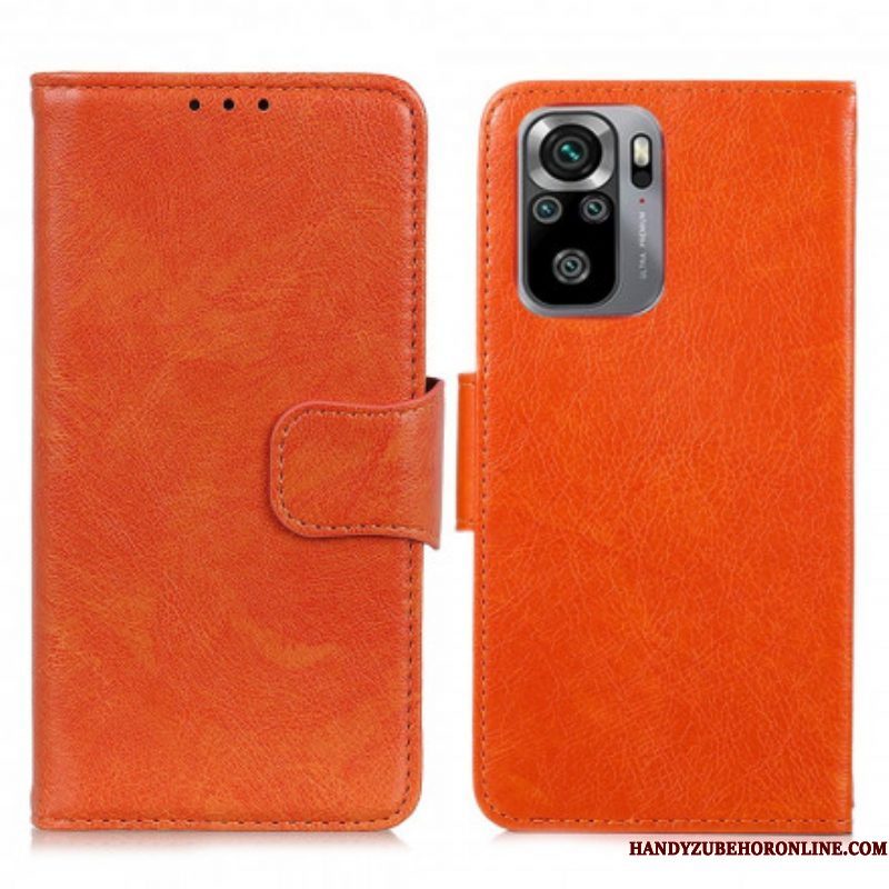 Folio-hoesje voor Xiaomi Redmi Note 10 / 10S Splitnappaleer