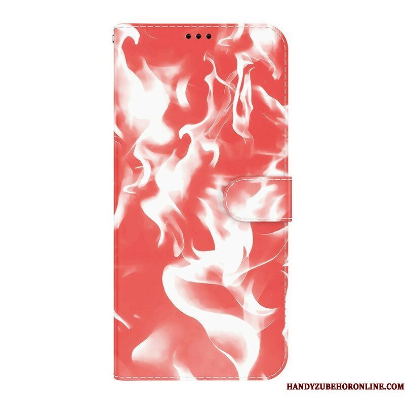 Folio-hoesje voor Xiaomi Redmi Note 10 5G Abstract Patroon