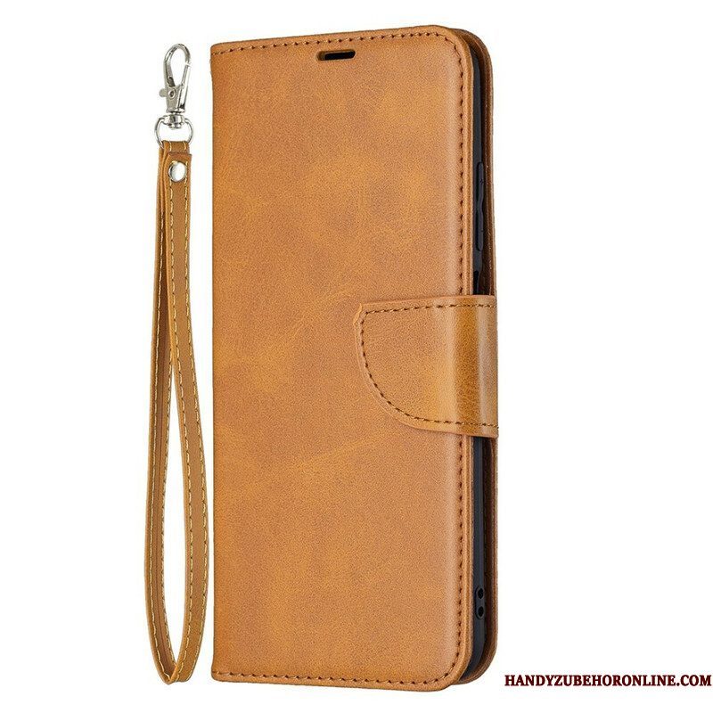 Folio-hoesje voor Xiaomi Redmi Note 10 5G Flip Case Gladde Flap Schuin