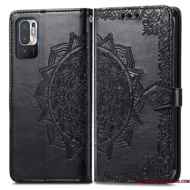 Folio-hoesje voor Xiaomi Redmi Note 10 5G Mandala Middeleeuwen