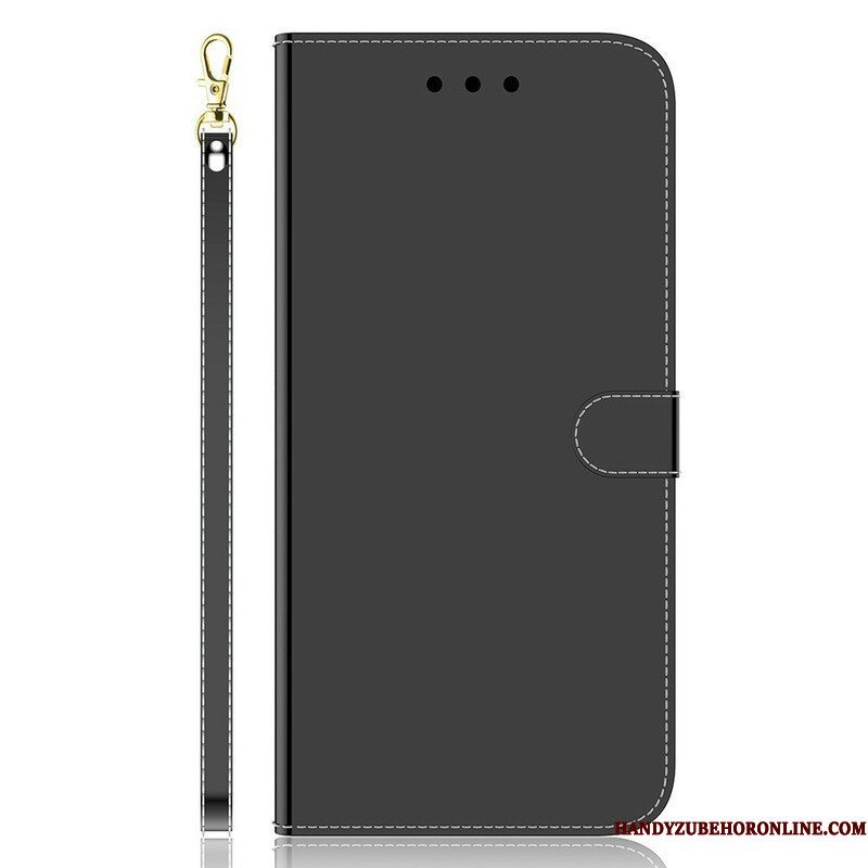 Folio-hoesje voor Xiaomi Redmi Note 10 5G Spiegelkap